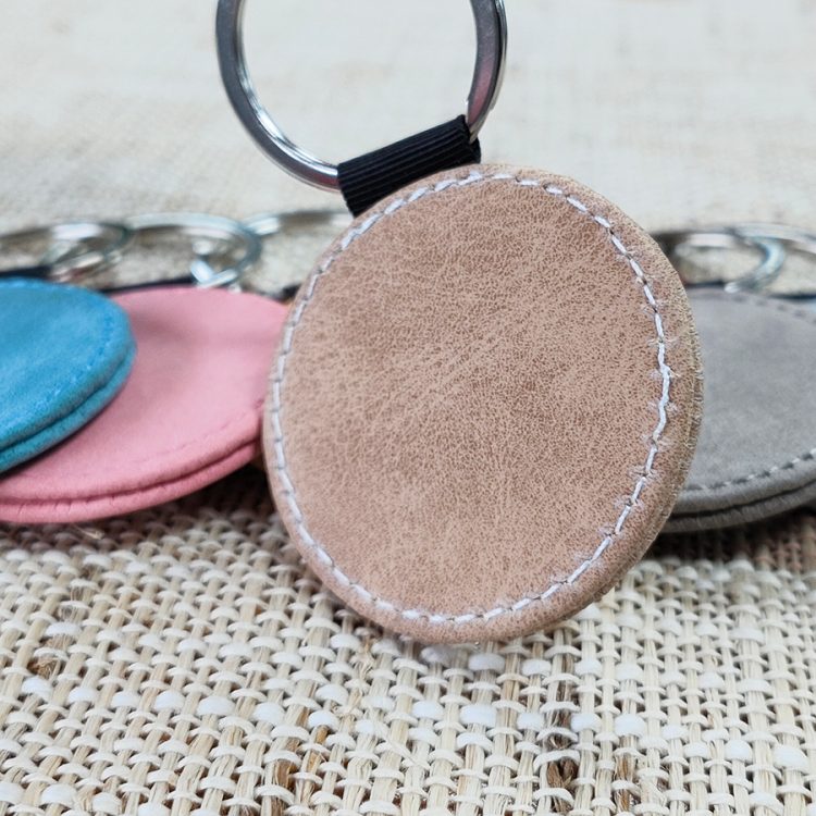 Sublimation Blank PU Keychain Bulk Wholesale