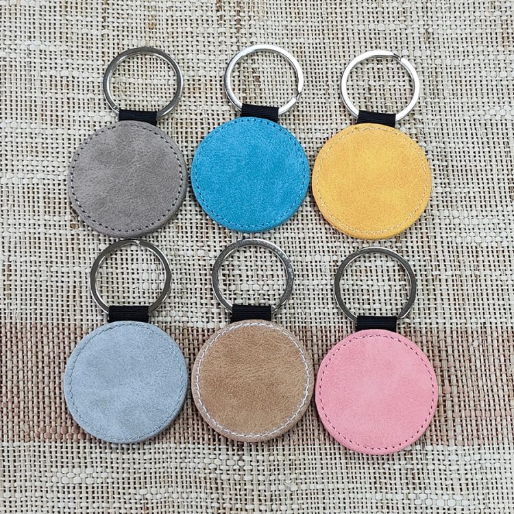 Sublimation Blank PU Keychain Bulk Wholesale