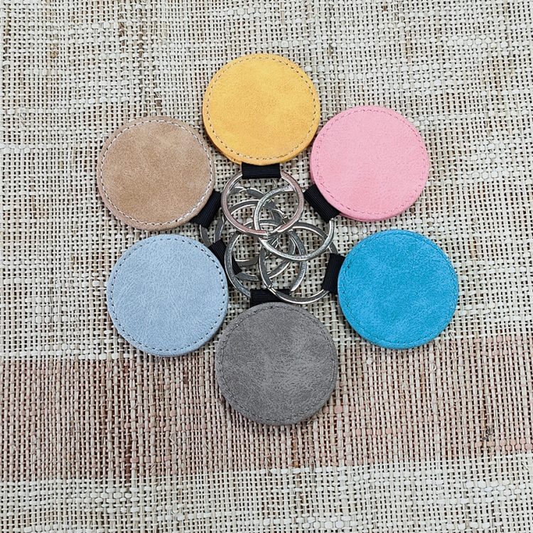 Sublimation Blank PU Keychain Bulk Wholesale