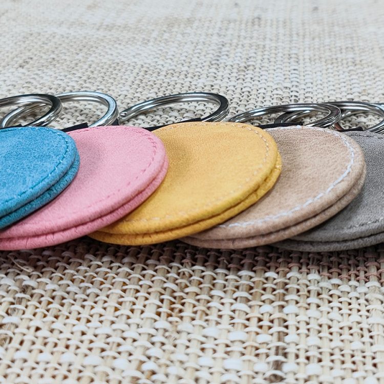 Sublimation Blank PU Keychain Bulk Wholesale