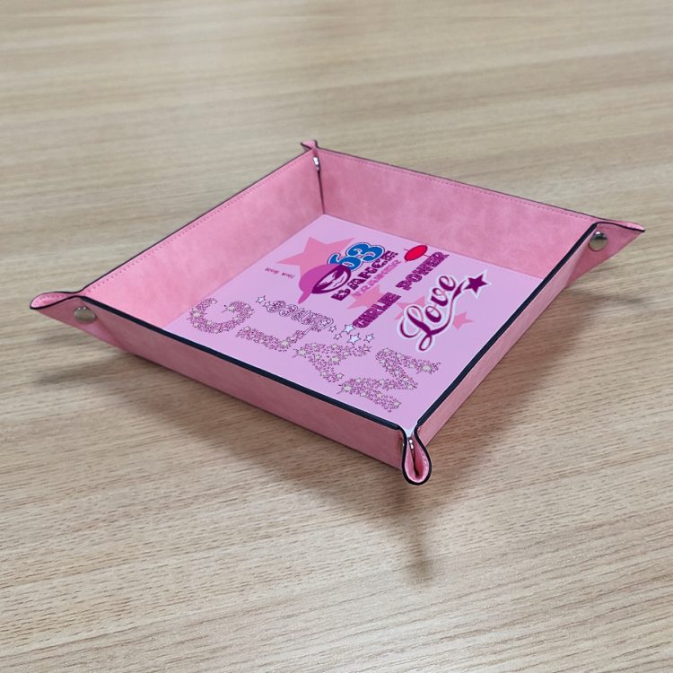 Custom Sublimation PU Leather Tray