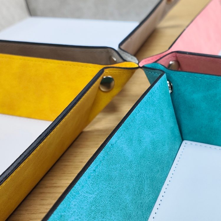 Custom Sublimation PU Leather Tray