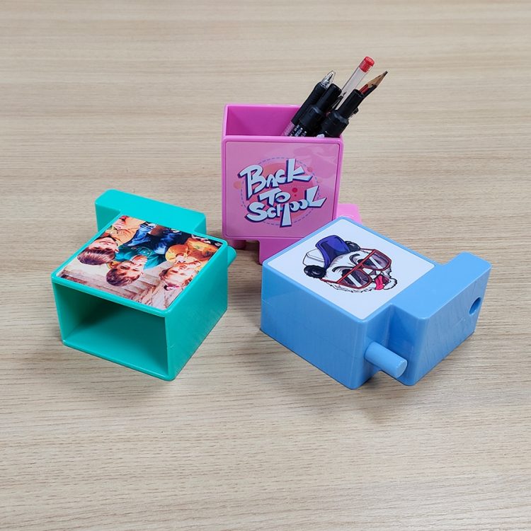 Custom Sublimation Plastic Pen Holder