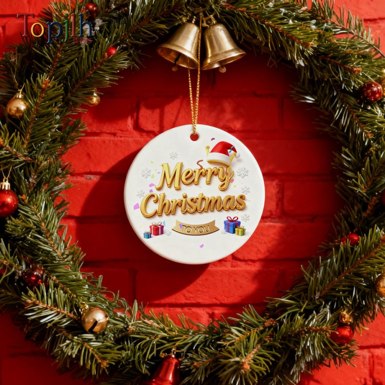 sublimation ceramic ornaments