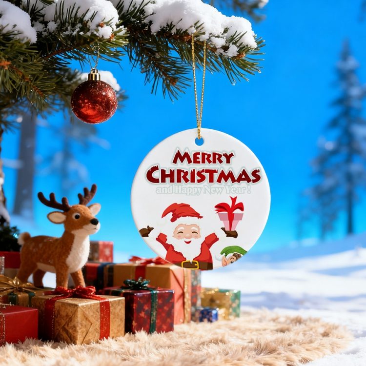 Sublimation Blanks Ceramic Ornaments