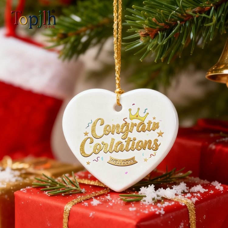 sublimation ceramic ornaments