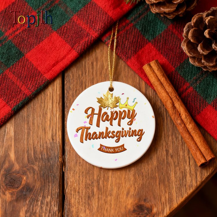 sublimation ceramic ornaments