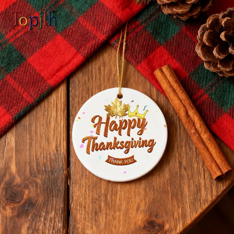 sublimation ceramic ornaments