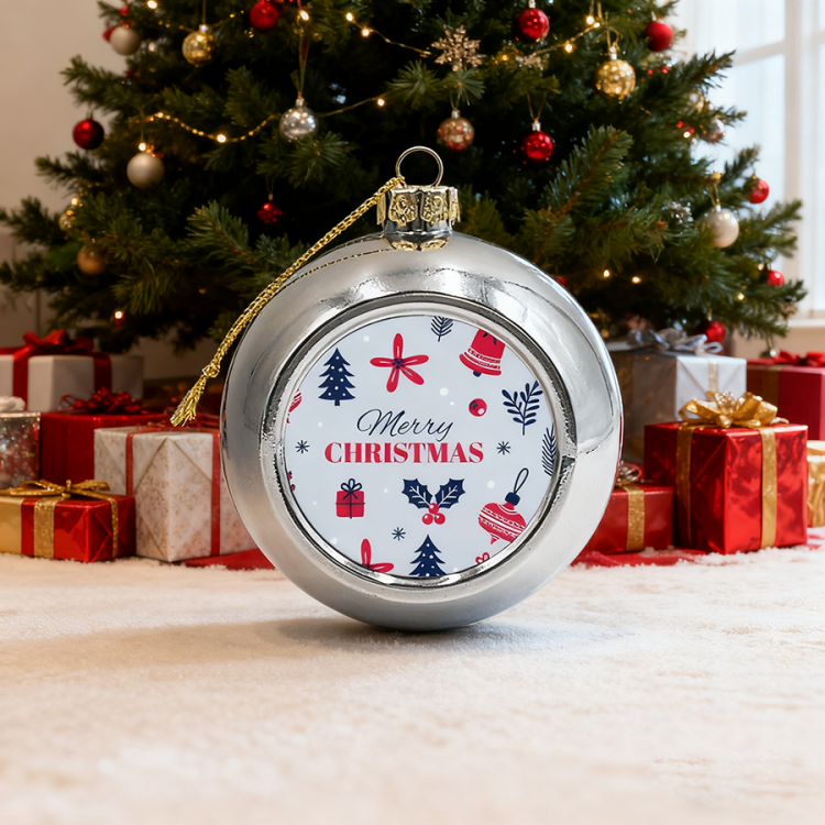 custom sublimation christmas ornaments