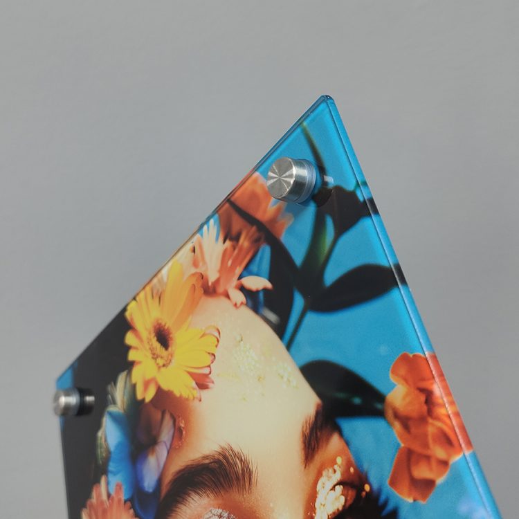 sublimation glass wall photo panel