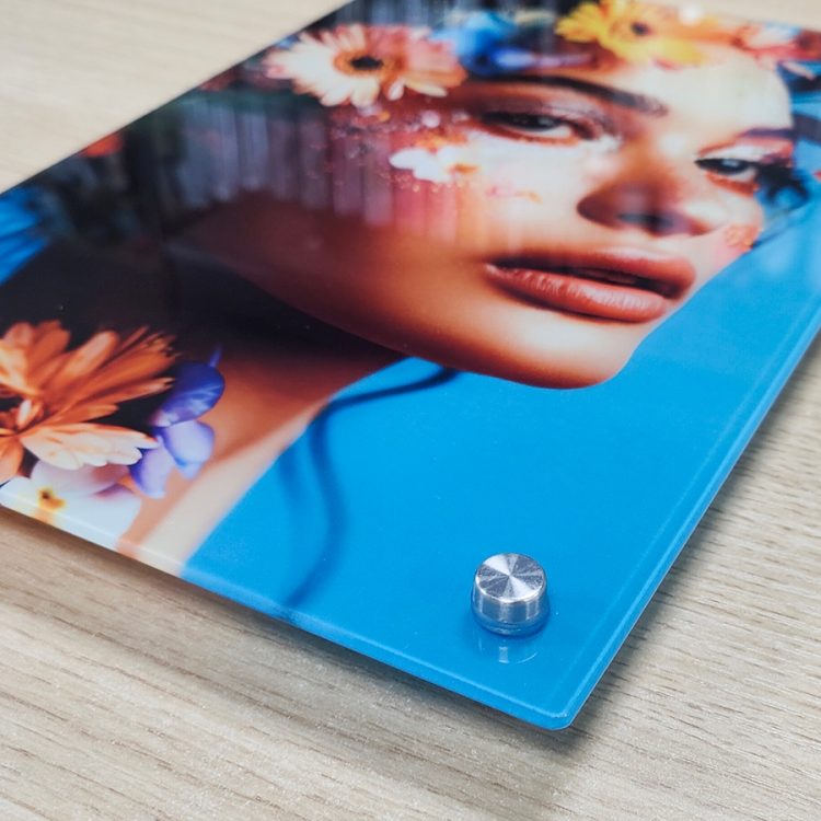 sublimation glass wall photo panel