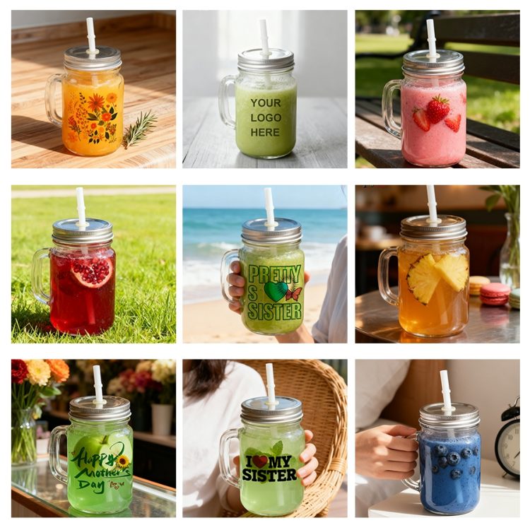 Bulk Sublimation Mason Jars 450ml