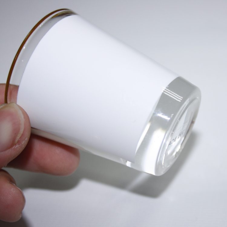 1.5oz Custom Photo sublimation Shot Glass -gold rim