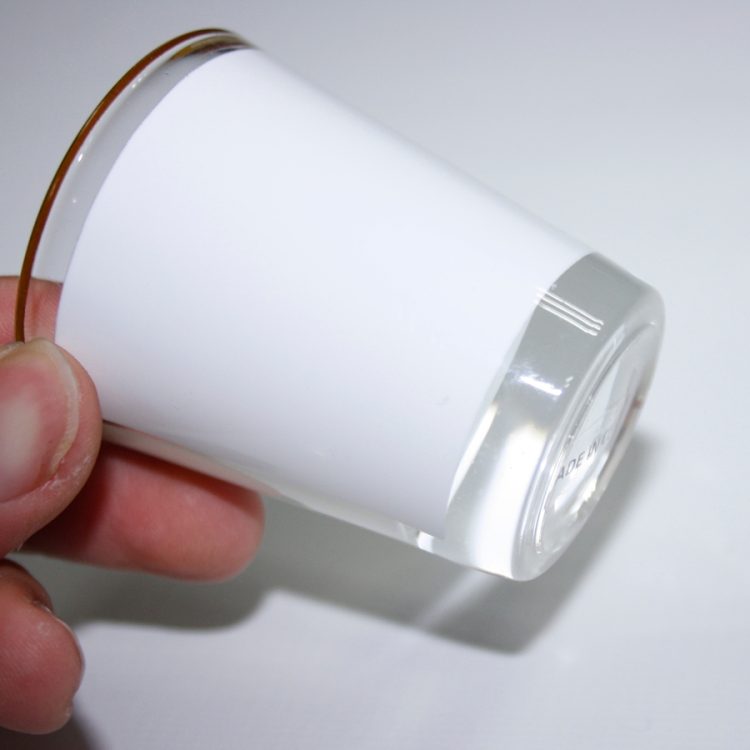 1.5oz Custom Photo sublimation Shot Glass -gold rim