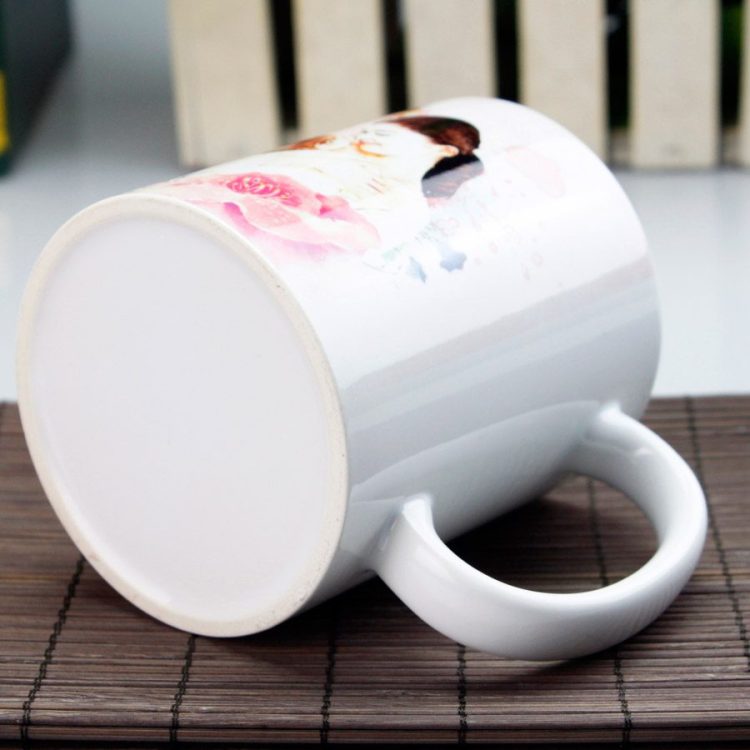 Inside Printed Sublimation Ceramic Mug-Monther's Day