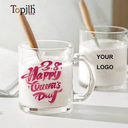 Sublimation 11oz glass coffee mugs
