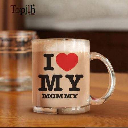 Sublimation 11oz glass coffee mugs