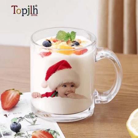 sublimation 11oz glass coffee mug