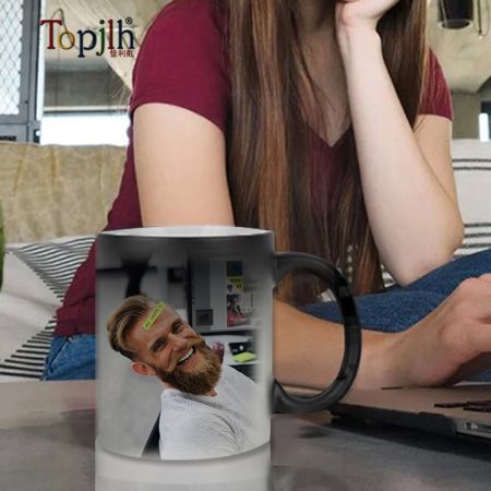 sublimation 11oz colog change mug