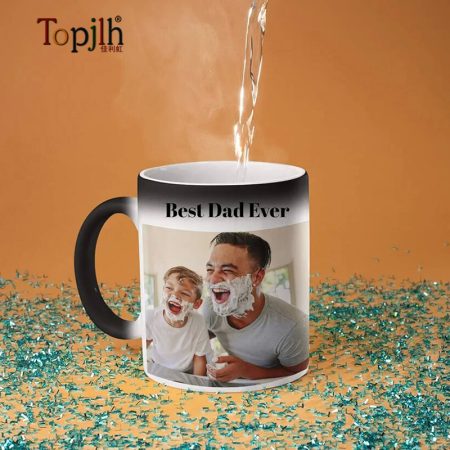 sublimation 11oz colog change mug