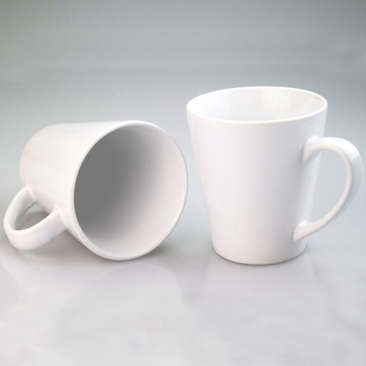 wholesale sublimation blanks 12oz White Cone Mug
