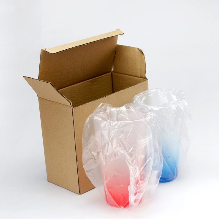 Sublimation 17oz Gradient Color Frosted Glass Cone Mug