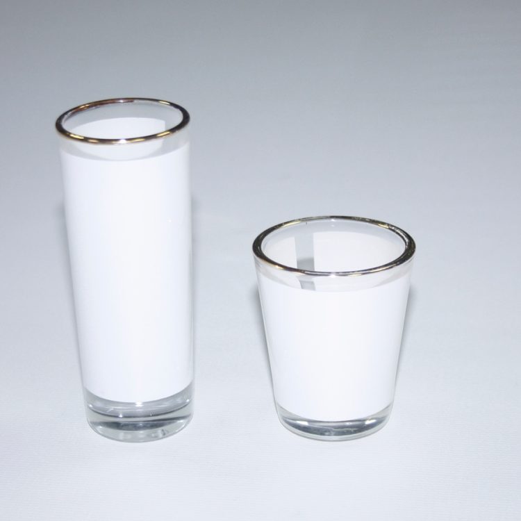 3oz Custom Photo sublimation Shot Glass