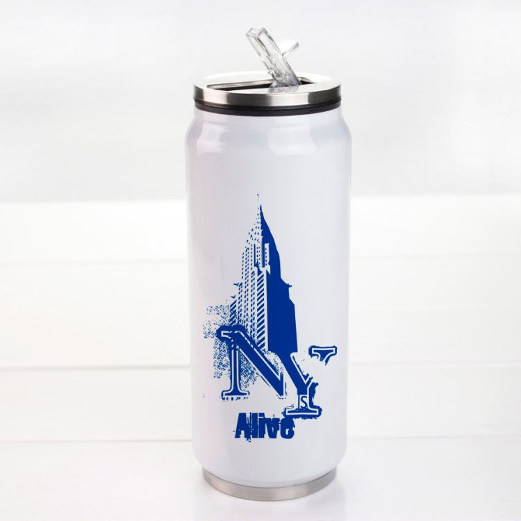 Sublimation stainless steel water tumbler with Straw-500ml