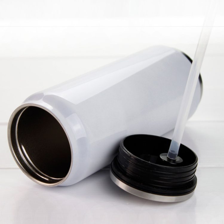 Sublimation stainless steel water tumbler with Straw-500ml