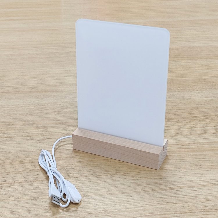 Portable Custom Acrylic Decor Night Light