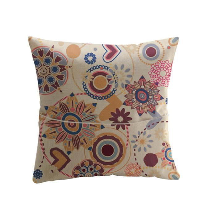 Sublimation Cotton and linen Flax Pocket Pillow Case