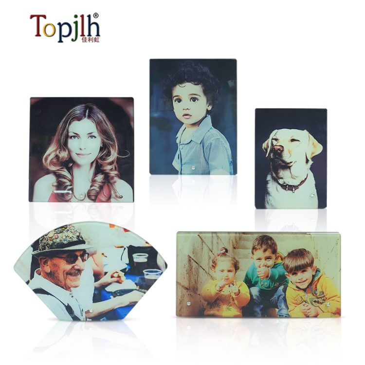 Personalized sublimation blank Glass Photo Frame
