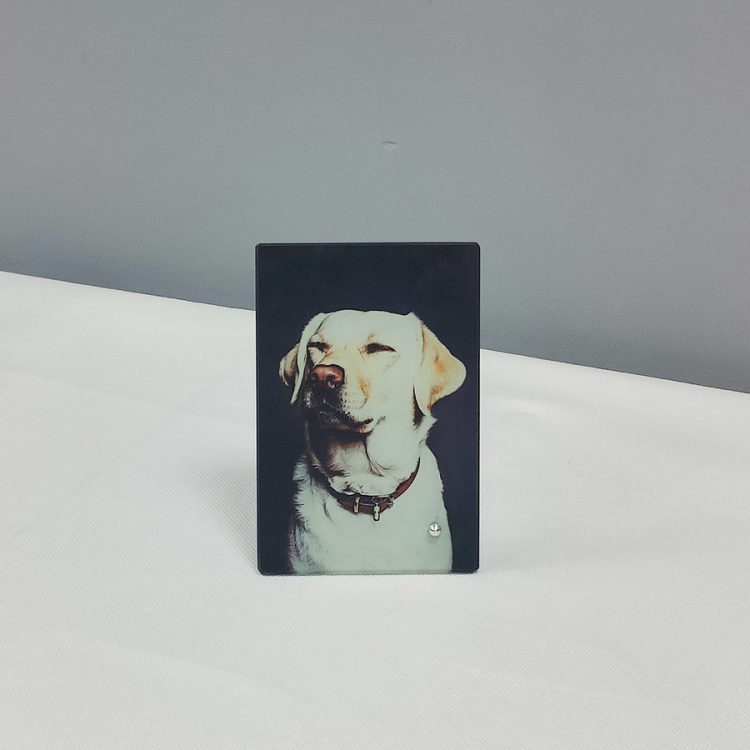 Sublimation-Ready Glass Photo Frame