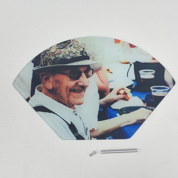 Sublimation-Ready Glass Photo Frame