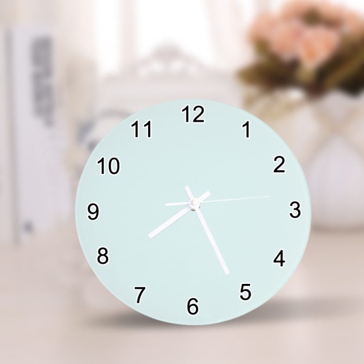 Sublimation Glass Wall Clock