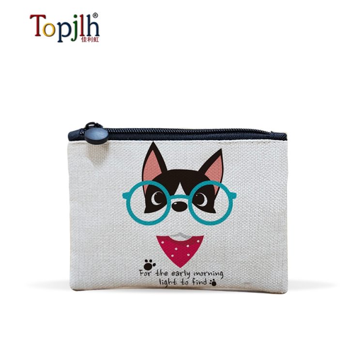 Sublimation blanks Linen coin purse-10x15cm