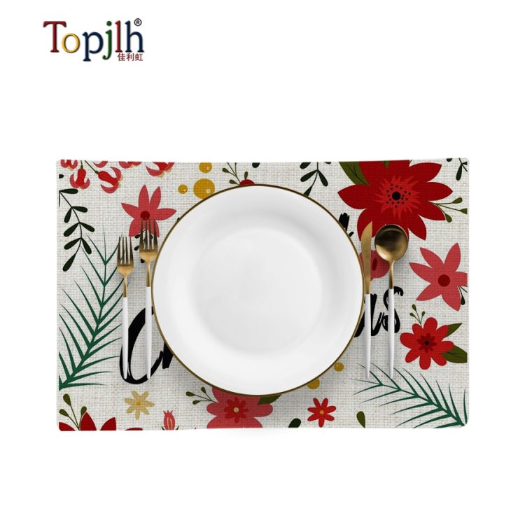 Custom Photo Printed Linen Placemats