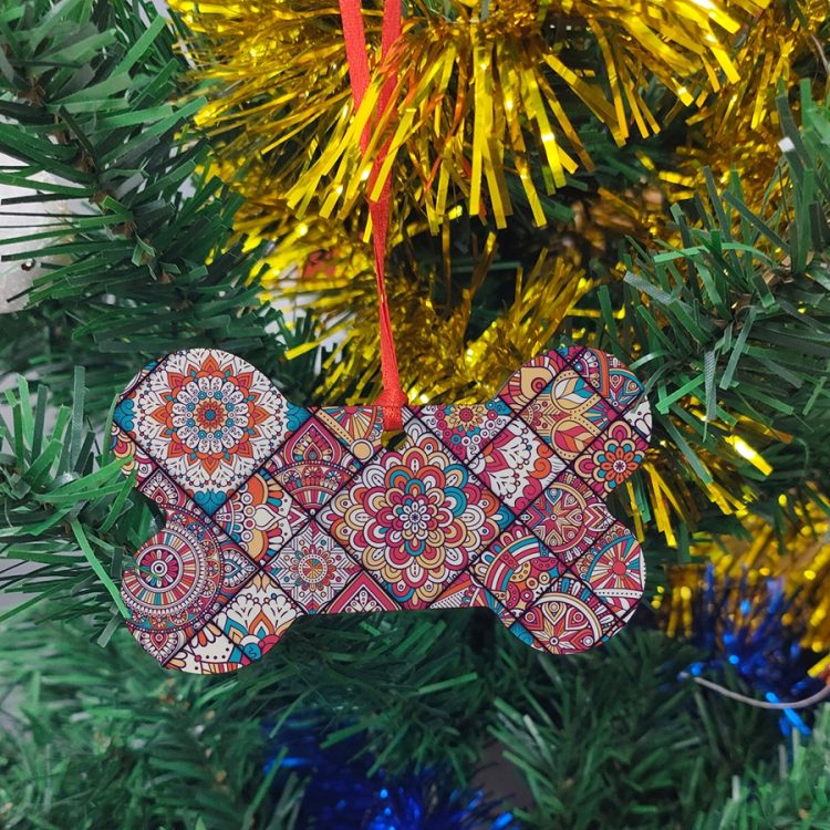 Custom Sublimation MDF Christmas Ornaments