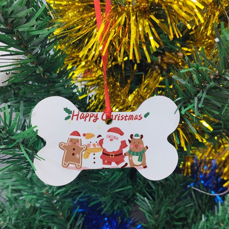 Custom Sublimation MDF Christmas Ornaments