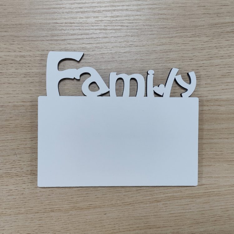 Wholesale Sublimation MDF Photo Frame-Family
