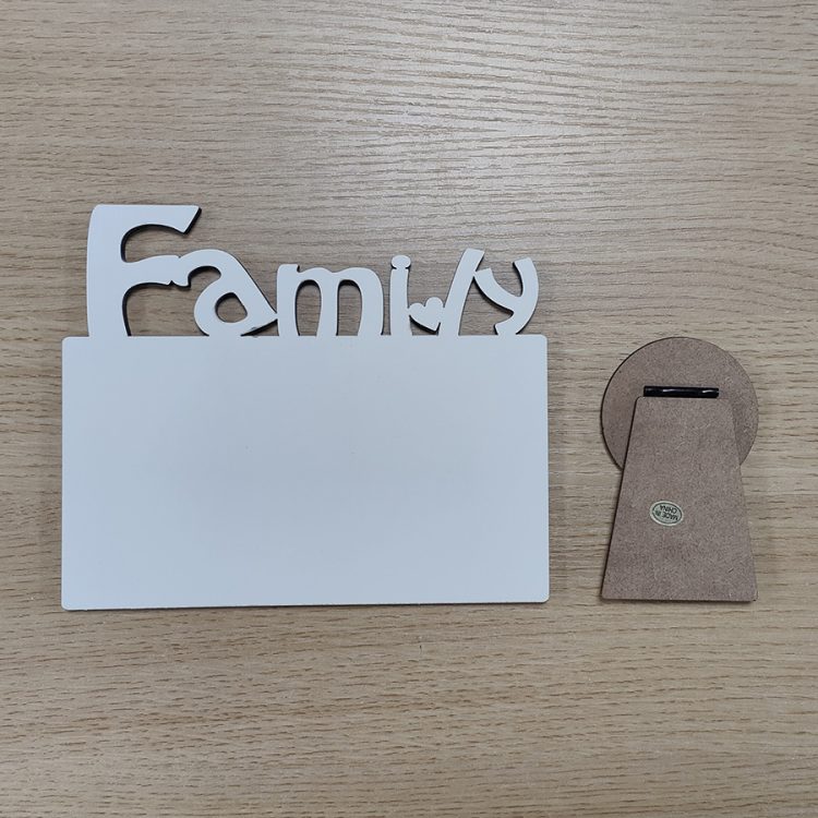 Wholesale Sublimation MDF Photo Frame-Family