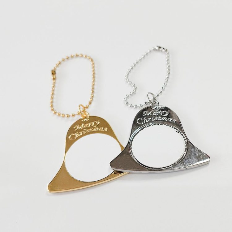 Custom Sublimation ornament-Metal Jingle Bell