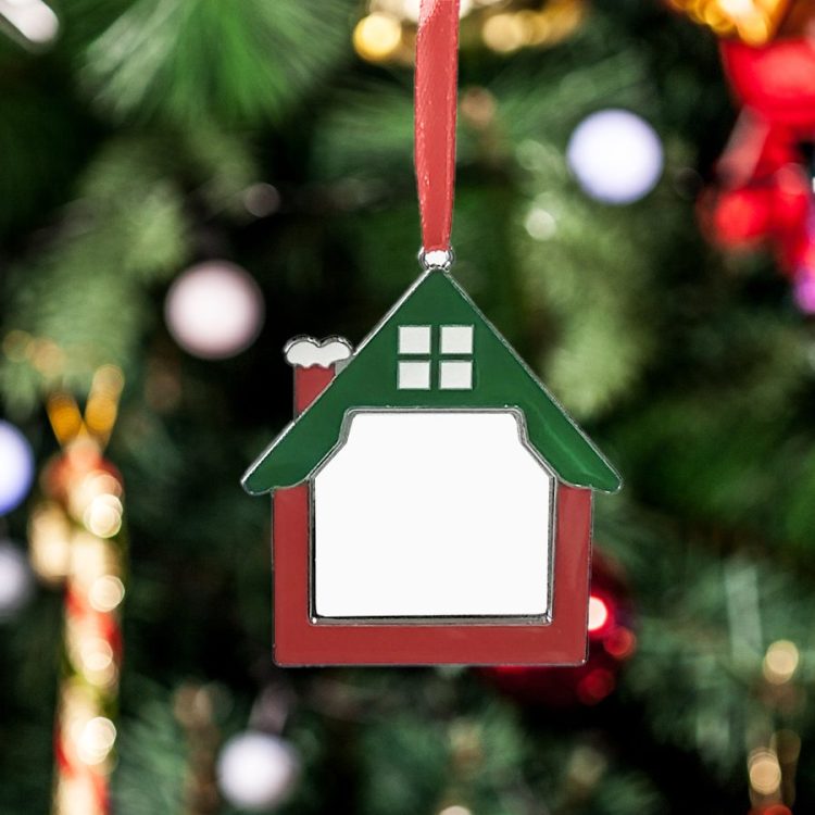 wholesale customization Sublimation Metal Ornament