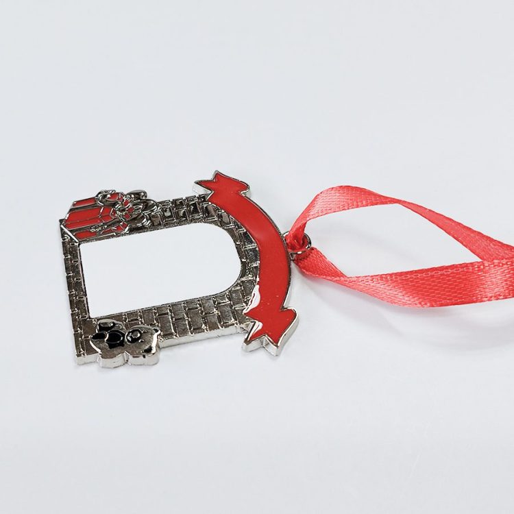 wholesale customization Sublimation Metal Ornament