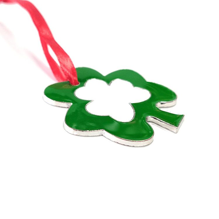 wholesale customization Sublimation Metal Ornament-Flower