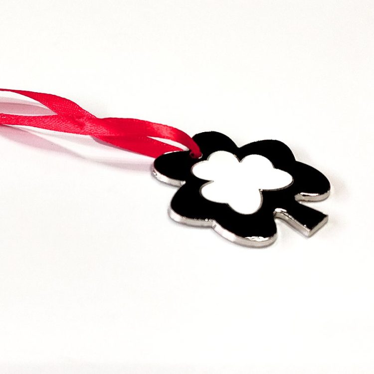 wholesale customization Sublimation Metal Ornament-Flower