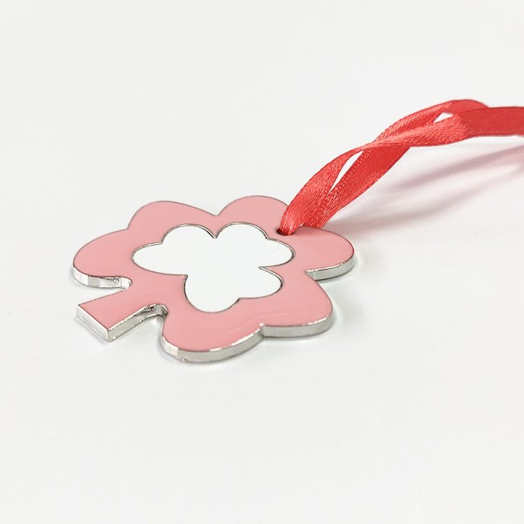 wholesale customization Sublimation Metal Ornament-Flower