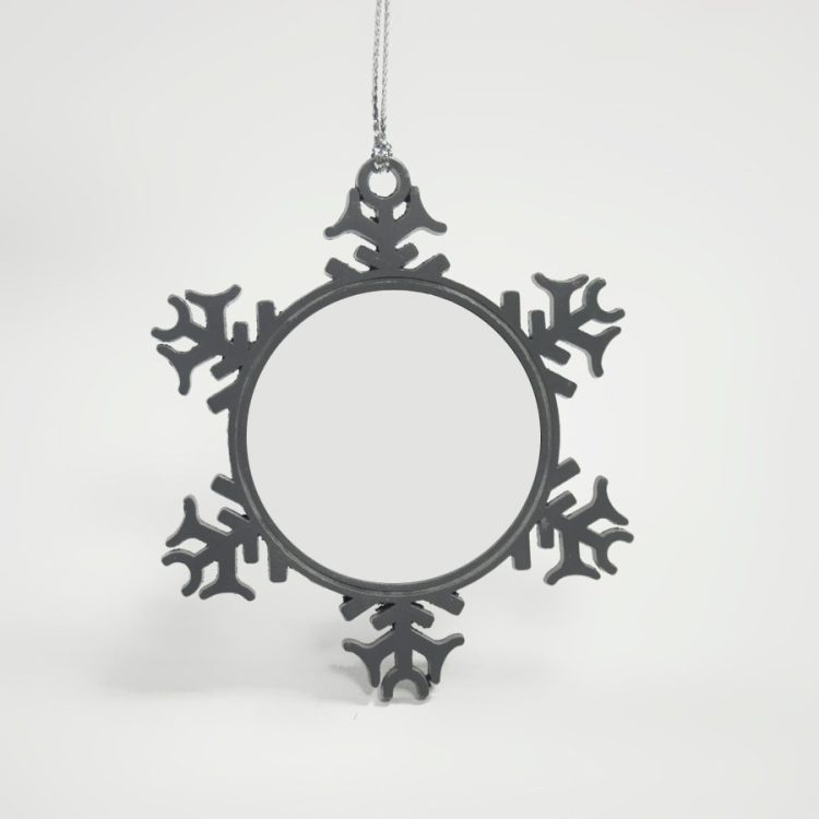 wholesale Sublimation Metal Ornament--Snowflakes