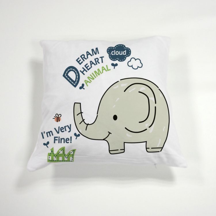 Personalized Photo Sublimation White Plush Pillow Cover