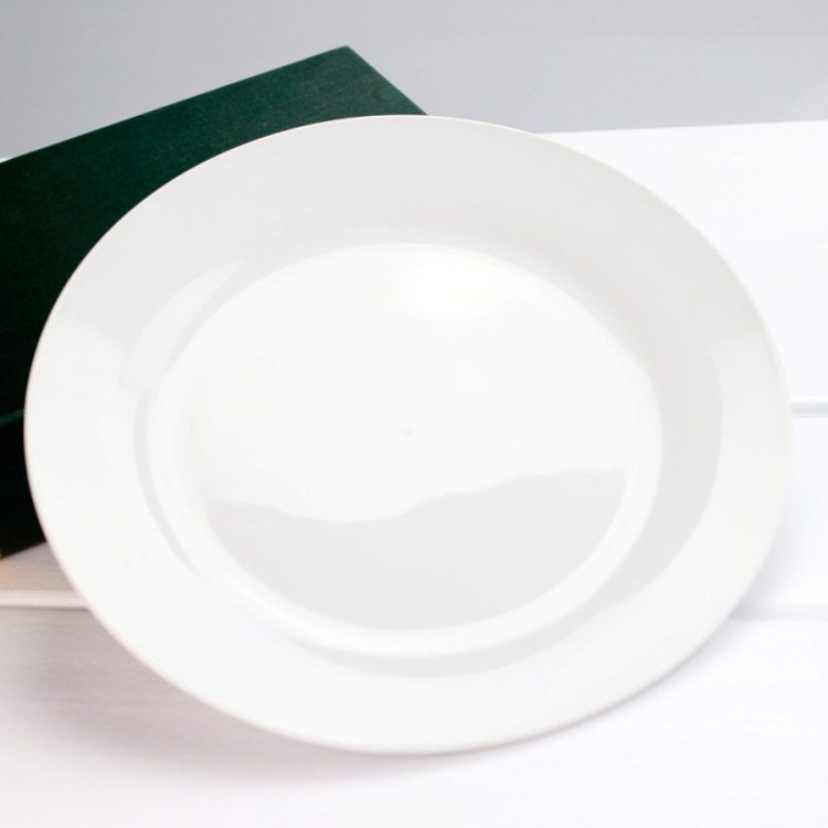 sublimation white Ceramic Plate